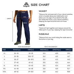 Men's Fleece Lined Softshell Hiking Pants with 6 Pockets