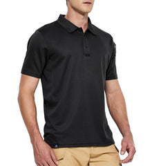 Men's Performance Polos Short Sleeve Collared Tshirts