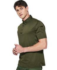 Men's Polo Shirt Quick Dry Tactical Collared T-Shirts