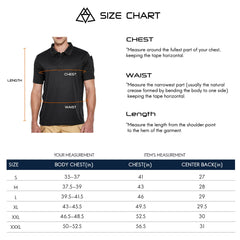 Men's Performance Polos Short Sleeve Collared Tshirts