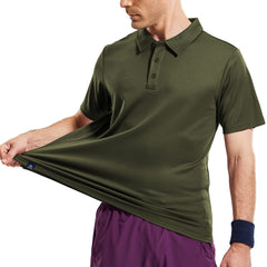 Men’s Polo Shirts Short Sleeve Collared Golf T-Shirts