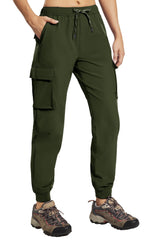 Women's Cargo Hiking Jogger Pants with Pockets
