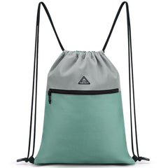 Gym Drawstring Bag Sackpack with Wet Compartment