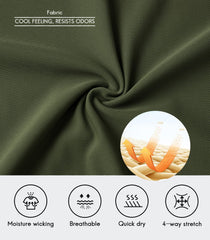 Men’s Lightweight Polo Shirt Quick Dry Golf Tshirts