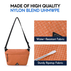 Small Crossbody Shoulder Bag Lightweight Nylon Purse