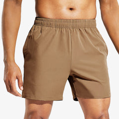 Men's 5-Inch Athletic Running Shorts with Pockets, Quick Dry