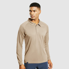 Men's Quick Dry Golf Polo Shirts Collared Casual Shirt