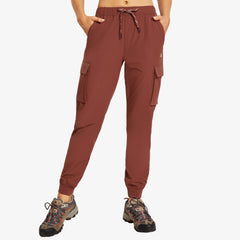 Women's Cargo Hiking Jogger Pants with Pockets