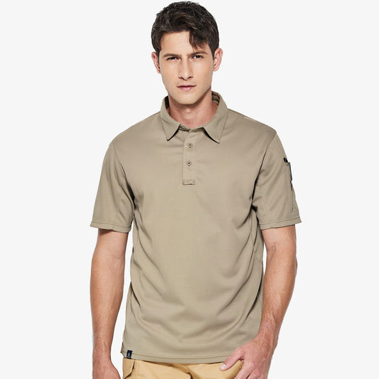 Men's Polo Shirt Quick Dry Tactical Collared T-Shirts