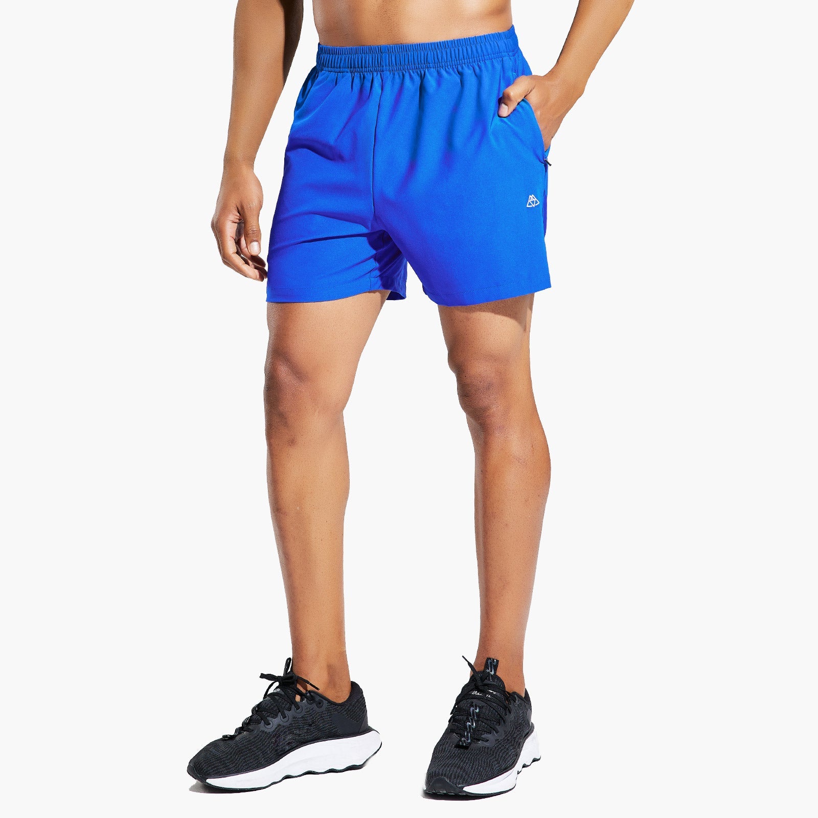 HAIMONT Men Shorts Men's Dry Fit Running Athletic Shorts with Pockets, 5 Inch