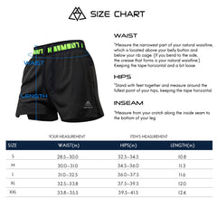Haimont Men Shorts Men's Trail running Shorts Quick Dry Stretchy Lightweight Water Resistant