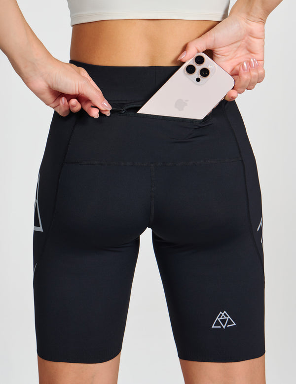 haimont Women's Tights APEX Women's 9" Running Short Tights