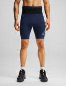 haimont Men's Shorts Nightfall Blue / XS APEX Men's 360° Waistband Pocket Half Tight 8"