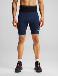 haimont Men's Shorts Nightfall Blue / XS APEX Men's 360° Waistband Pocket Half Tight 8"