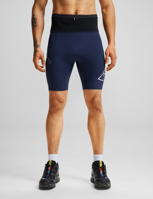haimont Men's Shorts Nightfall Blue / XS APEX Men's 360° Waistband Pocket Half Tight 8"