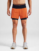 haimont Men's Shorts Sunrise Orange / XS APEX Men's 4" Hight Point Shorts 2-in-1