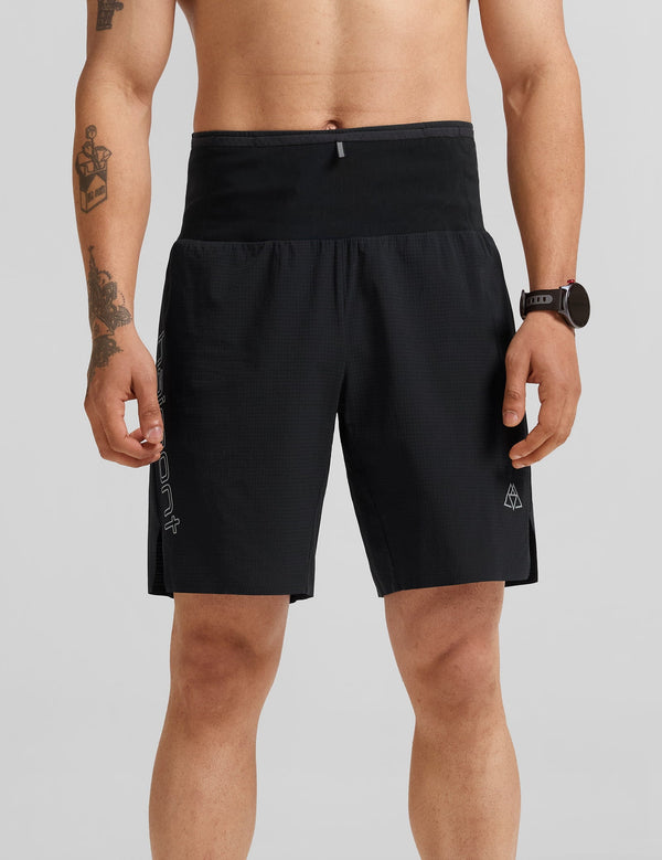 haimont Black / XS APEX Men's Endurance Linerless Trail Shorts 8"