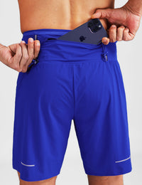 haimont Men's Shorts APEX Men's Endurance Linerless Trail Shorts 8"