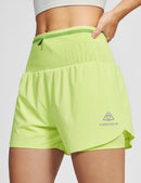haimont Women's Shorts APEX Women's 3" 2-in-1 Running Shorts