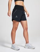 haimont Women's Shorts APEX Women's  4.5" 2 in 1 Trail Running Shorts