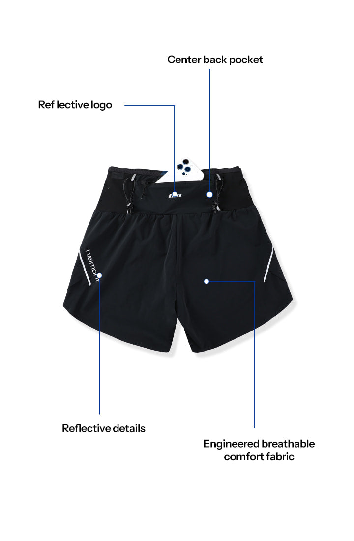 Short da Trail Running 2 in 1 da 4,5