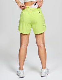 haimont APEX Women's  4.5" 2 in 1 Trail Running Shorts