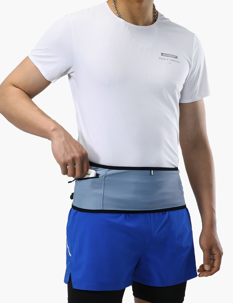 Haimont Lightweight Trail Running Waist Belt in Blue