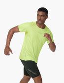 Haimont Men's Mountain Wind Trail T-Shirt in Sprout Green