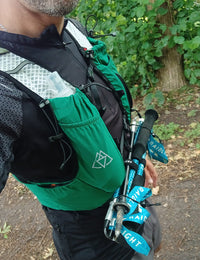 Haimont Unisex UltraLight 8L Trail Running Vest in Green