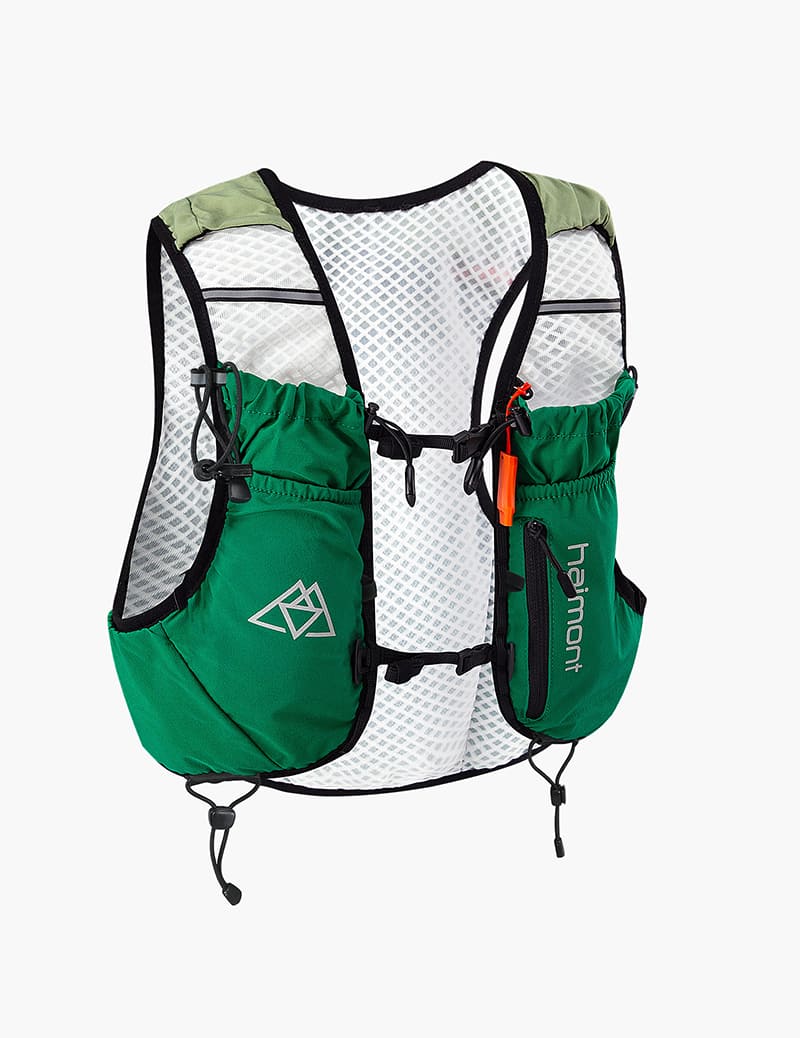 Haimont Unisex UltraLight 8L Trail Running Vest in Green