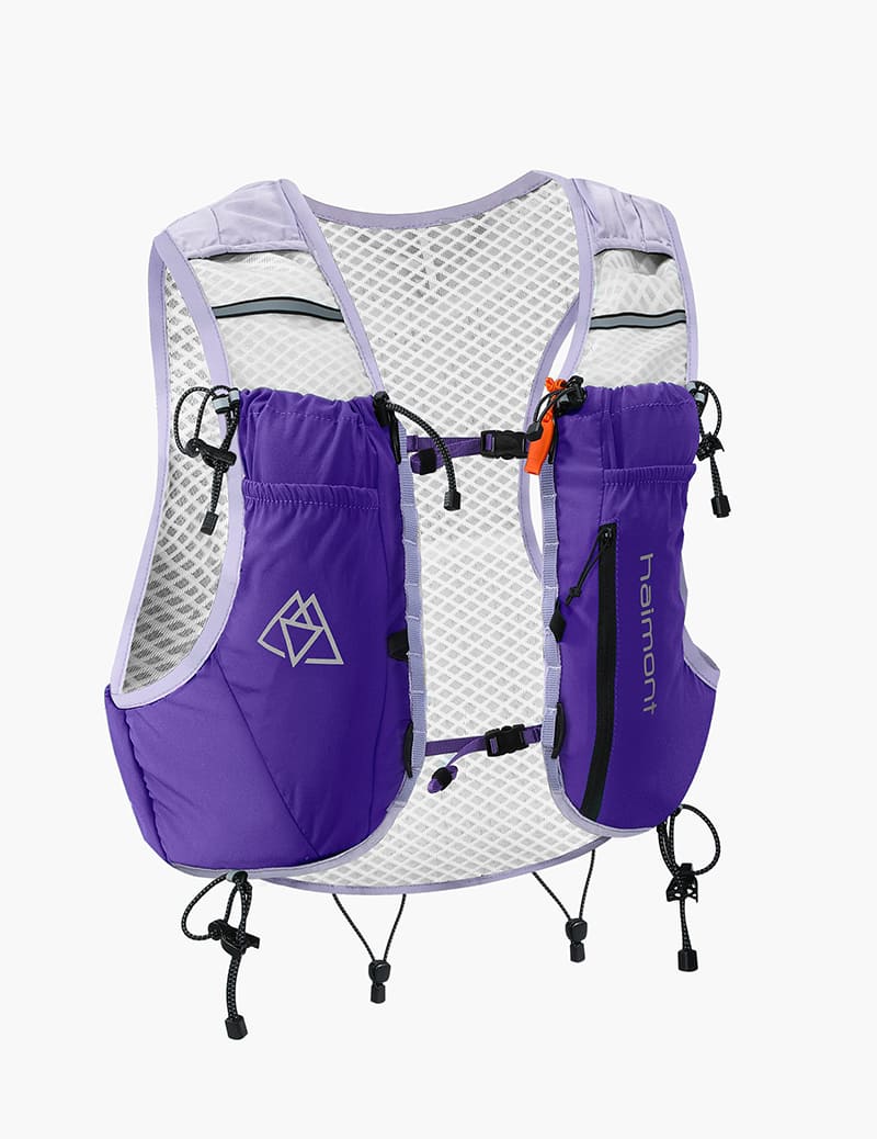 Haimont Unisex Ultra 10L Trail Running Vest in Purple