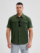 haimont Olive Green / S Men's Go-To Shirt