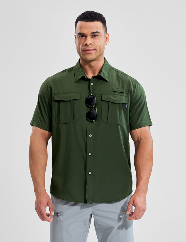 haimont Olive Green / S Men's Go-To Shirt