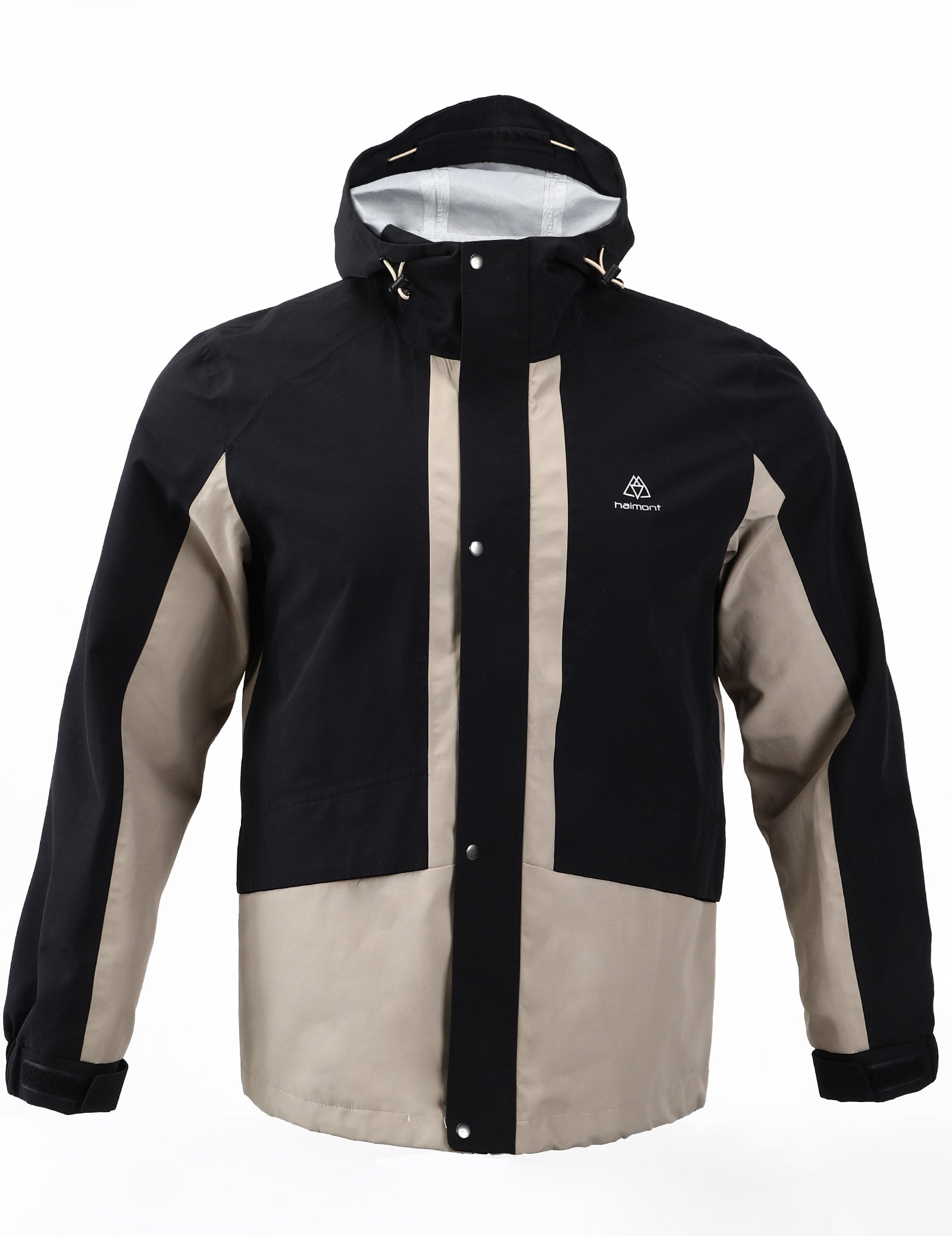 haimont Black-Khaki / S Men's Waterproof Jacket