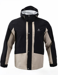 haimont Black-Khaki / S Men's Waterproof Jacket