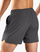 Men's 5 Inch Trail Running Shorts in Dark Grey