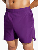 Men's 5 Inch Trail Running Shorts in Dark Purple