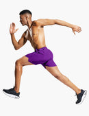 Men's 5 Inch Trail Running Shorts in Dark Purple