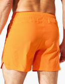 Men's 5 Inch Trail Running Shorts in Orange