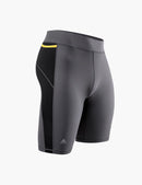 Men's Compression Trail Running Shorts in Grey