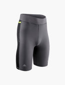 Men's Compression Trail Running Shorts in Grey