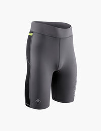 Men's Compression Trail Running Shorts in Grey
