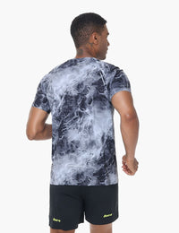 Men's Mountain Breeze Trail T-Shirt in Ink Black
