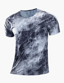 Men's Mountain Breeze Trail T-Shirt in Ink Black
