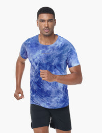 Men's Mountain Breeze Trail T-Shirt in Ocean Blue