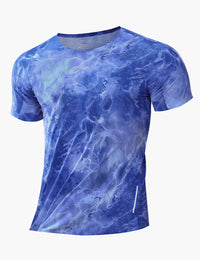 Men's Mountain Breeze Trail T-Shirt in Ocean Blue