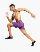 Men's Running Daily Training Shorts in Dark Purple