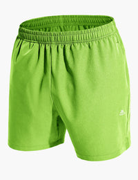 Men's Running Daily Training Shorts in Lemon Green
