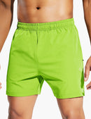 Men's Running Daily Training Shorts in Lemon Green