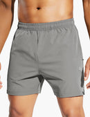 Men's Running Daily Training Shorts in Light Grey